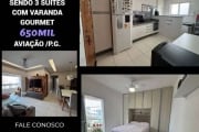 Imóvel para venda possui 119 metros quadrados com 3 quartos em Aviação - Praia Grande - SP