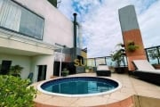 Europa - Cobertura Duplex com 360m², 3 Suítes, 5 Vagas, Piscina e Churrasqueira em Barueri/SP! Contato: Suit (11) 94584-8250