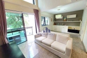 BELO APARTAMENTO DUPLEX SEMI MOBILIADO PARA VENDA EM MOEMA, 70 M², ED. INTERNATIONAL DUPLEX RESIDENCE, AV. IBIJAÚ, 355, 1 SUÍTE, 2 BANHEIROS, 1 VAGA