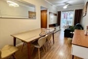 Apartamento MOBILIADO com 2 dormitórios à venda, 93 m² por R$ 640.000 - Boqueirão - Praia Grande/SP