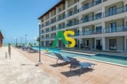 Apartamento 02 Quartos Pronto na Beira Mar da Praia de Marinha Farinha, 63m²