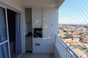 Apartamento 3 Dormitórios (1 Suíte), 2 vagas, varanda Gourmet, Jd. Estoril, Sjc.