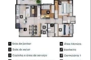 Apartamento com 3 quartos à venda na Avenida Rotary, 201, Vila Brandina, Campinas