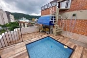 Cobertura Duplex (lado praia), 3 dorms., lazer, 1 vaga, Enseada