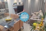 Apartamento com 2 dormitórios à venda, 74 m² por R$ 444.900,00 - Campo Grande - Santos/SP