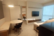 Apartamento com 1 dormitório para alugar, 52 m² por R$ 5.600,00/mês - Boqueirão - Santos/SP