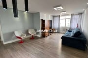 Apartamento 3 dormitórios com garagem fechada - Pompéia - Santos