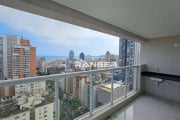 Apartamento com 2 suítes com vista mar no Gonzaga em Santos