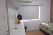 Apartamento de 2 quartos e 1 banheiro.