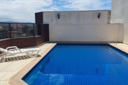 Apartamento Mobiliado com 3 dormitorios 2 Suítes e Lazer Completo na Praia da Enseada, Guarujá