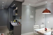 APARTAMENTO PREDIO SEMI-NOVO, COM VARANDA GOURMET A CARVÃO .