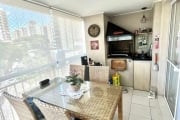 Apartamento 80m² 2 dormitórios com varanda gourmet Vila Mascote