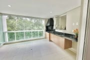 Apartamento de Luxo em Tamboré: 3 quartos, 3 suítes, 3 salas, 4 banheiros, 2 vagas, 156m² - Barueri-SP.