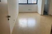 Conjunto comercial com recepção + 1 sala, 2 banheiros, ar condicionado.  1 vaga. Estacionamento.