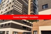 Lindo apartamento para Locação no Connect Alto da Boa Vista, com 1 quarto e 46 m2 de área, 1 vaga de garagem e todo mobiliado, pronto para morar