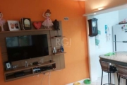 Imobiliária Coliseu vende excelente apartamento apartamento de 01 dormitório mobiliado, com ar condicionado, cozinha americana com armários planejados, área de serviço. Banheiro com box de vidro, chuv