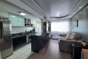 Apartamento no bairro Santana em Porto Alegre. Impecável, 2 dormitórios, living 2 ambientes, cozinha americana planejada com churrasqueira, ar condicionado, semi mobiliado com móveis fixos de excelent