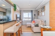 À venda, um excelente apartamento com 62,33m² de área privativa, meticulosamente mobiliado e decorado. Composto por 2 dormitórios, sendo 1 suíte, além de um banheiro social, a residência apresenta uma