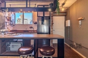 Studio mobiliado para comprar,  1 vaga, no bairro Rio Branco.