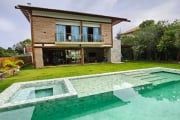 Casa a venda em praia do forte com 6 suites mobiliada piscina área gourmet no praia bella