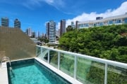 Cobertura  a venda no costa espana na barra com 2 suites mobiliada nascente e piscina