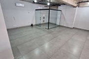 Sala comercial de alto padrão no Centro de Jacareí-SP: 2 salas, 1 banheiro, 1 vaga de garagem, 28m². Venha conferir!