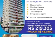 Apto 79,80m2 2 Suítes, Lavabo, Sala, Cozinha, Varanda Gourmet, Lazer Completo