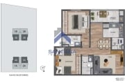 Apartamento com 2 quartos à venda na Avenida Helvino Moraes, 1433, Vila São José, Taubaté