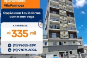 Apartamento para Venda em São Paulo, Vila Formosa, 2 dormitórios, 1 banheiro, 1 vaga