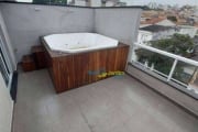 Cobertura com 3 dormitórios à venda, 62 m² por R$ 800.000,00 - Vila Scarpelli - Santo André/SP