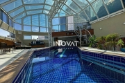 Cobertura frente mar em Praia Grande, exclusividade, luxo, 4 suítes, piscina privativa