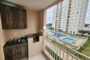 Apartamento zona Central, 3 dormitórios, 1 suite, varanda com churrasqueira