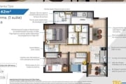 Apartamento com 3 Quartos à venda, 62 m² - Vila Carrão