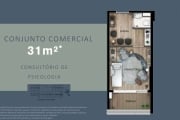 Conjunto Comercial / Sala à venda, 30m² - Higienópolis