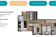 Apartamento 2 dormitórios à venda Jardim Auri Verde Bauru/SP