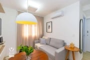 Apartamento andar alto, 100% mobiliado,  à venda R$ 441.000 - Centro - Curitiba/PR