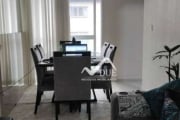 Apartamento com 2 dormitórios sendo 1 suite, vaga suficiente e garantida à venda, 75 m² por R$ 570.000 - Campo Grande - Santos/SP