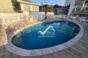 Cobertura duplex com 4 quartos, churrasqueira e piscina no condomínio à venda, 222 m² por R$ 1.550.000 - Ponta da Praia - Santos/SP