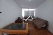 Apartamento 2 dormitórios e 2 wcs frente mar, vista permanente para praia e vaga de garagem com manobrista, à venda R$ 589.000 - Aparecida - Santos/SP