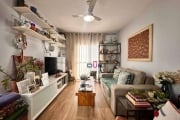 Apartamento com 2 dormitórios à venda, 97 m² por R$ 490.000,00 - Marapé - Santos/SP