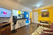 Apartamento com 1 dormitório à venda, 57 m² por R$ 850.000 - Gonzaga - Santos/SP