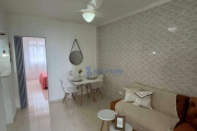 Apartamento vista mar com 1 dormitório à venda, 50 m² por R$ 265.000 - Vila Guilhermina - Praia Grande/SP