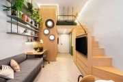 Aconchegante studio para venda com 1 quarto, 24m²