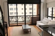 Atraente apartamento tipo para venda e locação com 1 quarto, 75m²