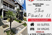 Casa com 5 dormitórios, 285 m² - venda por R$ 1.800.000,00 ou aluguel por R$ 10.000,00/mês - São Paulo II - Cotia/SP