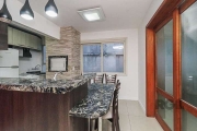 Apartamento de 2 (dois) dormitórios duplex, próximo ao Colégio Rosário, reformado e mobiliado. No andar inferior: cozinha integrada, lavanderia, churrasqueira, banheiro, escritório no dormitório. Na p