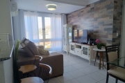 Apartamento 100% MOBILIADO no bairro Teresópolis, 02 dormitórios sendo uma suíte, sala ampla para dois ambientes, cozinha americana com área de serviço separada&lt;BR&gt;O apartamento é muito amplo co