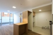 Apartamento em Porto Alegre no Bairro Petrópolis, de 1 quarto, GARDEN , semi mobiliado&lt;BR&gt;&lt;BR&gt;Apartamento 1 dormitório ,  garden, semi mobiliado , 1 banheiros, com sala de estar, jantar e 