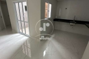 Apartamento à venda em Santo André-SP, na Vila Linda: 2 quartos, 1 sala, 1 banheiro, 1 vaga de garagem!