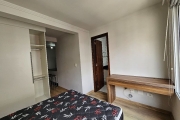 Apartamento de um quarto mobiliado no Centro de Curitiba-PR